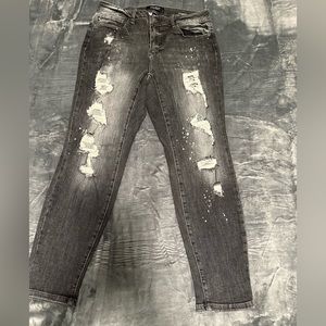 Judy Blues Boyfriend fit size 14W Black